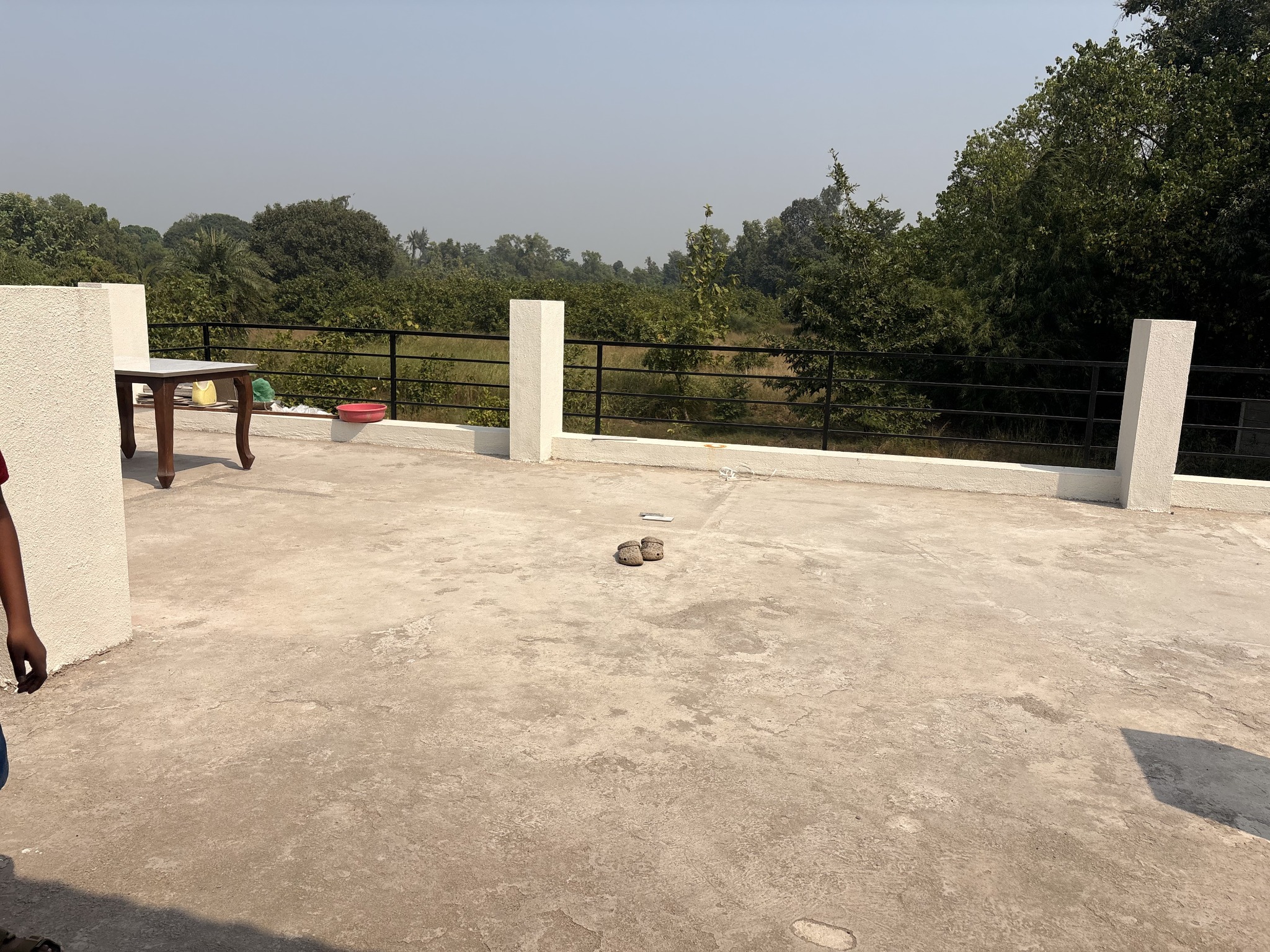 Open rooftop terrace at the resort